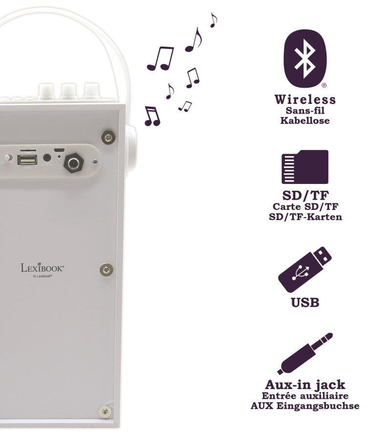 Lexibook iParty bluetooth reproduktor s mikrofonem