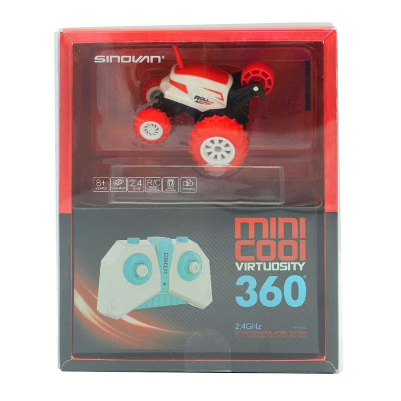 Kaskadérské RC auto mini červené