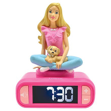 Lexibook Budík s nočním světlem 3D Barbie