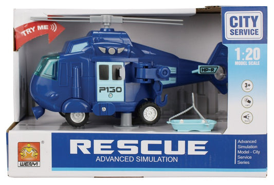 Helikoptéra policejní 1:20