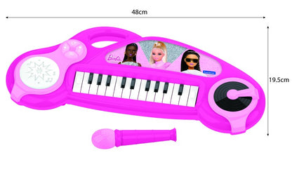 Lexibook elektronické klávesy Barbie s mikrofonem - 24 kláves