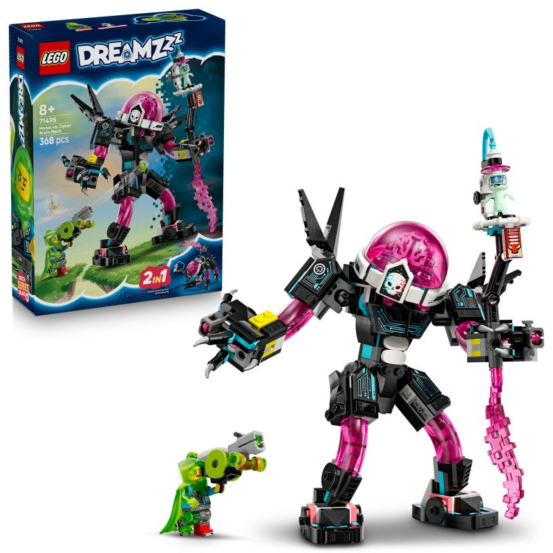 LEGO® DREAMZzz™ 71495 Mateo vs. Kybermozkový robot