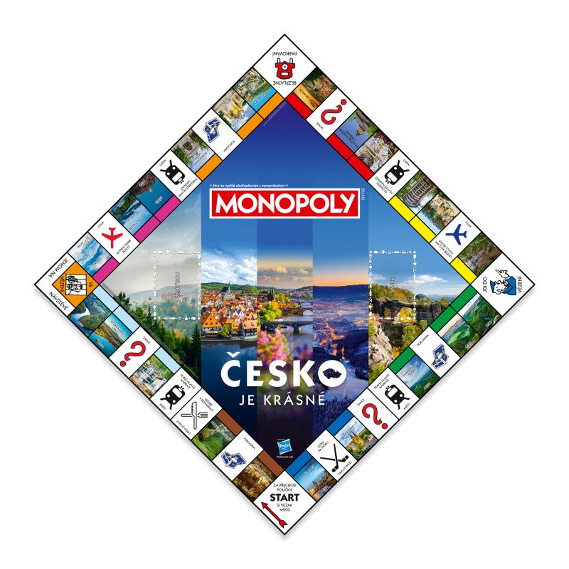Společenská hra Monopoly Česko je krásné