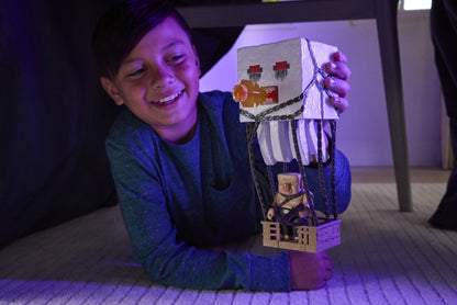 Minecraft velká figurka s ohnivou koulí