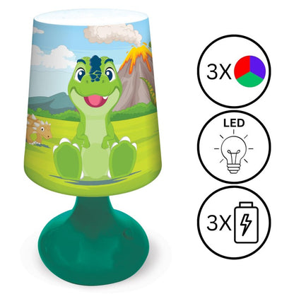 Lexibook bezdrátová stolní lampička Dinosaurus
