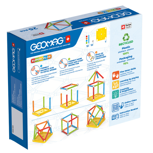 Geomag Supercolor 25 dílků