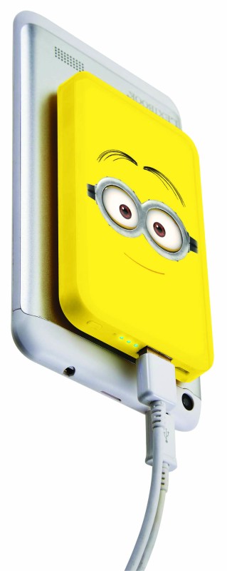 Lexibook power banka Mimoni 4 000 mAh s přísavkami