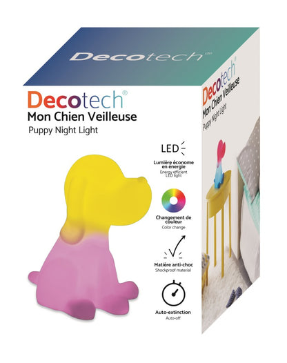 Lexibook designové noční světlo LED 3D pes 20 cm