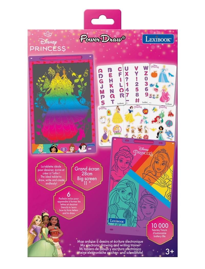 Lexibook kreslicí tablet Disney princezny s E-inkem