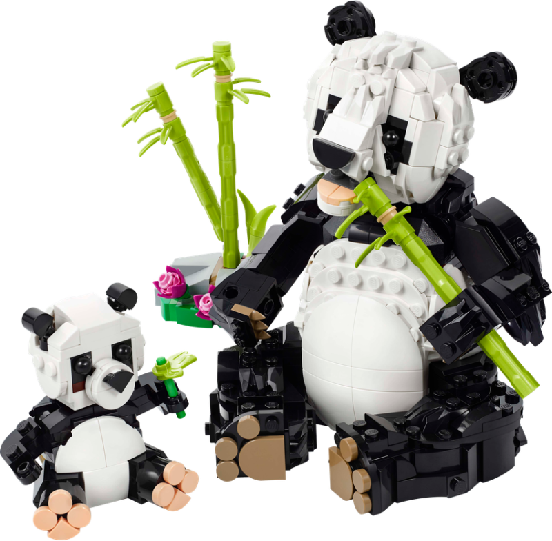 LEGO® Creator 3 v 1 31165 Divoká zvířata: Pandí rodinka