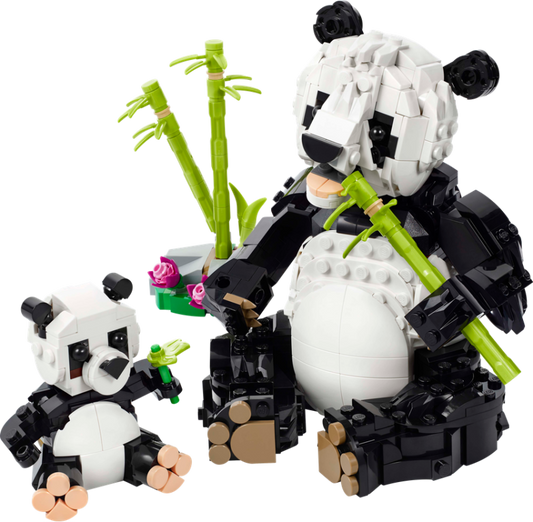 LEGO® Creator 3 v 1 31165 Divoká zvířata: Pandí rodinka
