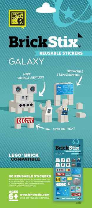 Samolepky na stavebnici Galaxy 60 ks