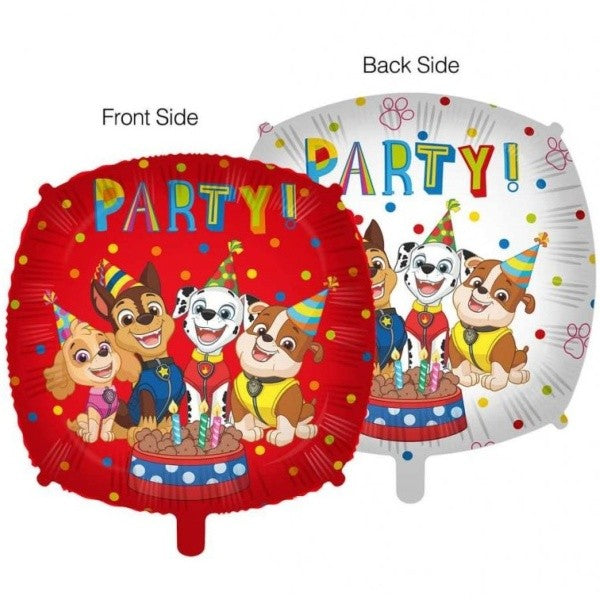 Balónek foliový Tlapková patrola Party 46 cm