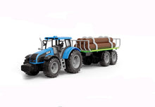Traktor na setrvačník zelený