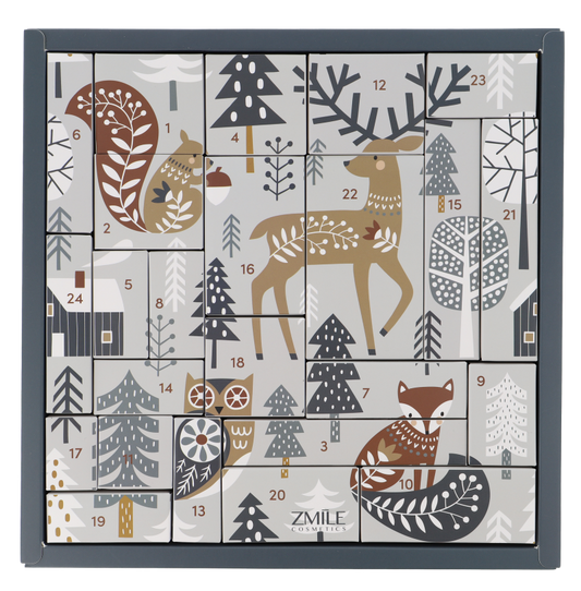 Adventní kosmetický kalendář Puzzle Scandic Wildlife