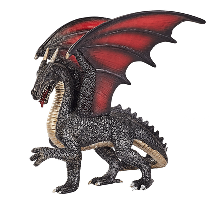 Drak ocelový figurka