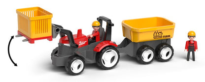 MultiGO ECO Farm set - figurky Igráčků farmářů s traktorem