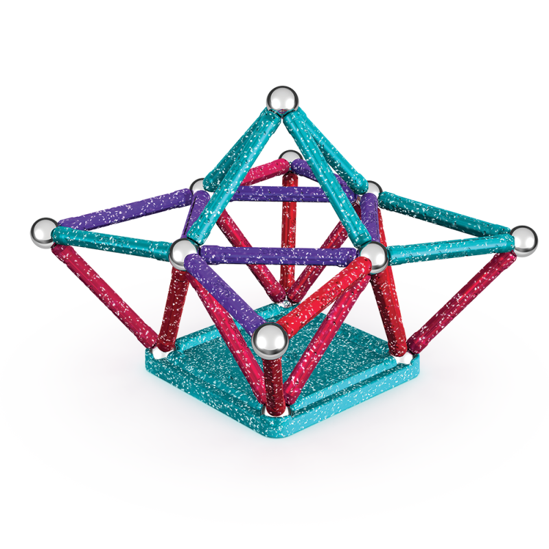 Geomag Glitter 60 dílků