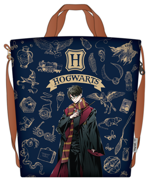Harry Potter taška (Navy & Gold)