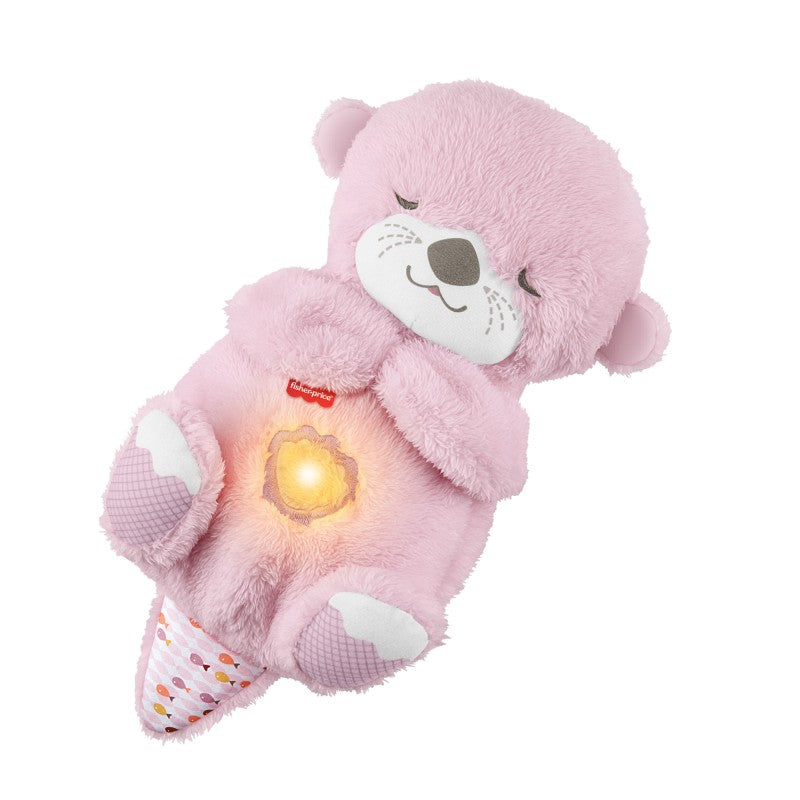 Fisher Price mazlivá a uklidňující růžová vydra