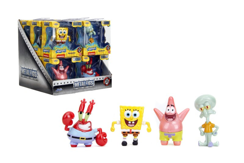 Sponge Bob figurka 2,5", 4druhy, Wave 1