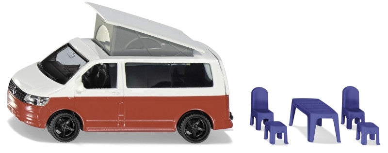 SIKU Super - VW T6 California s pohyblivou střechou a příslu