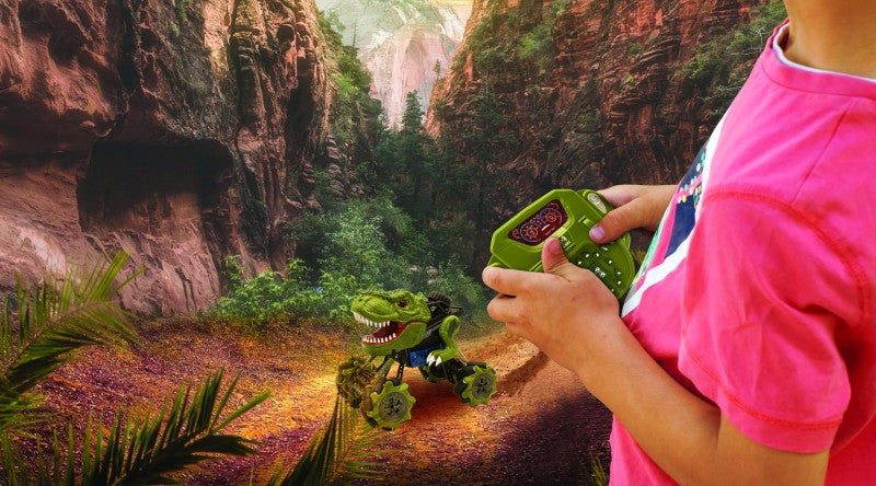Lexibook auto dinosaurus se zvukovými a světelnými efekty