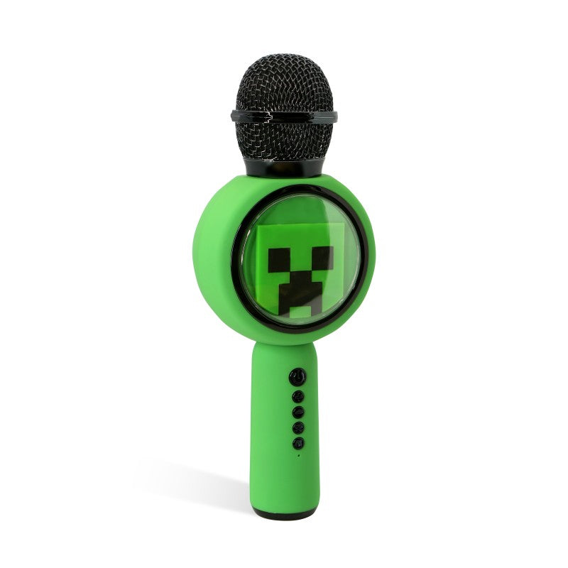 Mikrofon karaoke Minecraft PopSing LED