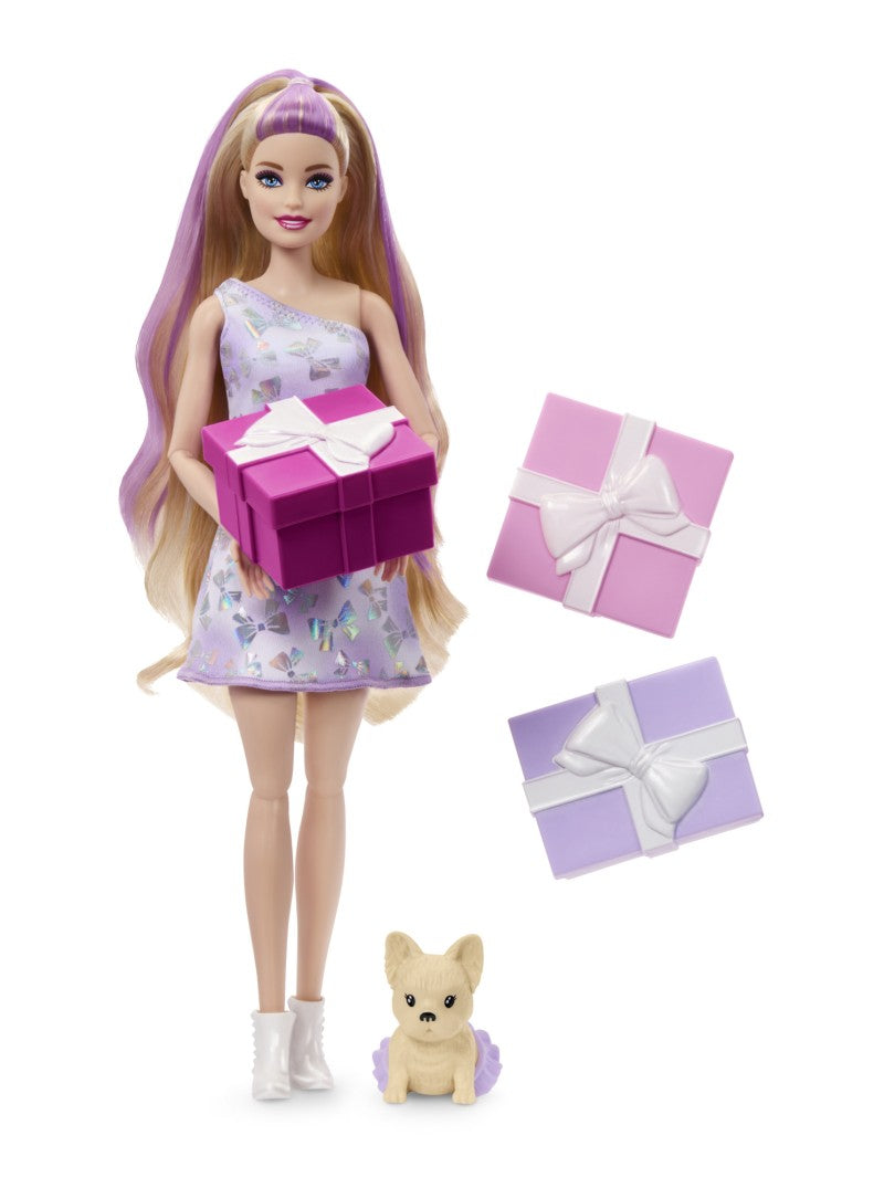 Barbie party reveal Barbie