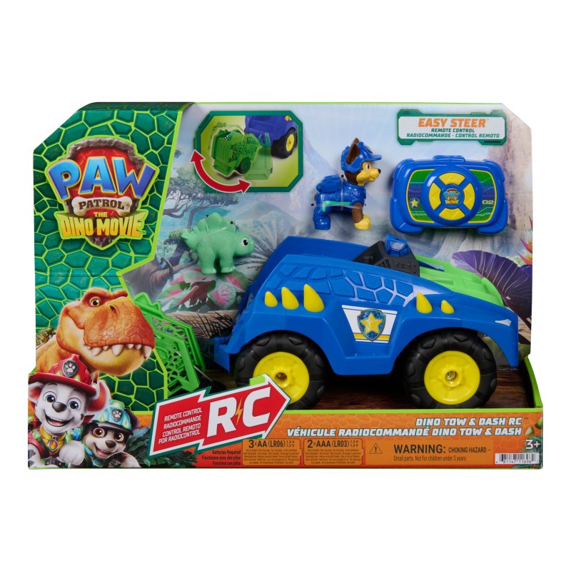 Tlapková patrola dino rc auto s vozíkem Chase