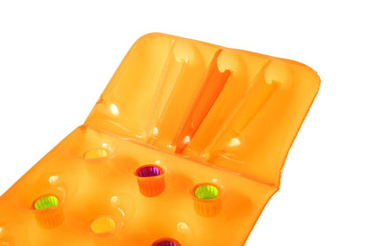 Nafukovací lehátko Summer 1,88 m x 71 cm oranžové