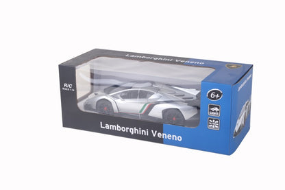 1:14 RC Lamborghini Veneno stříbrné/zelené