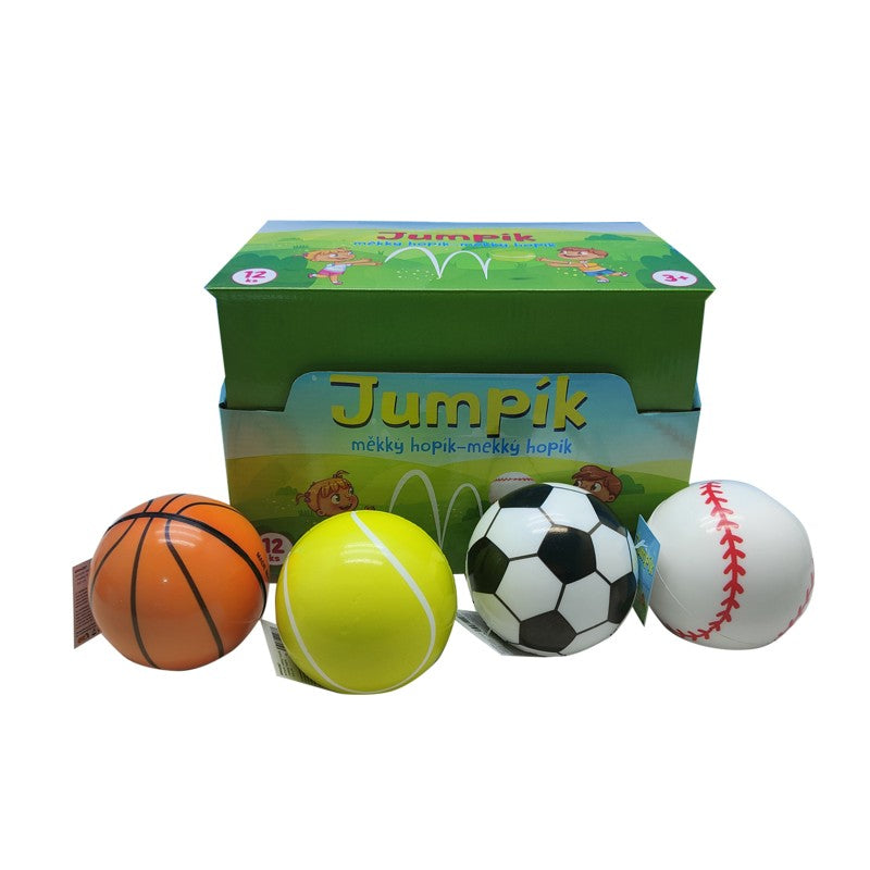 Jumpík - Měkký Hopík, 9,6 cm kiwi zeleno-hnědé