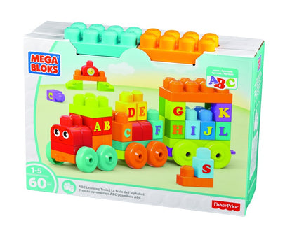 Mega Bloks vláček s písmenky