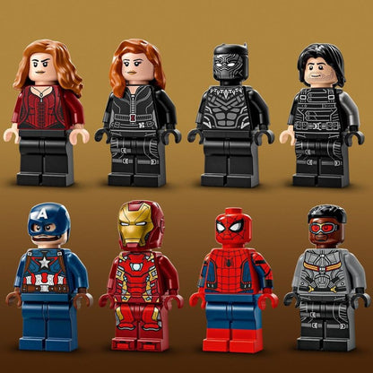 LEGO® Marvel 76314 Akční bitva – Captain America: Občanská válka