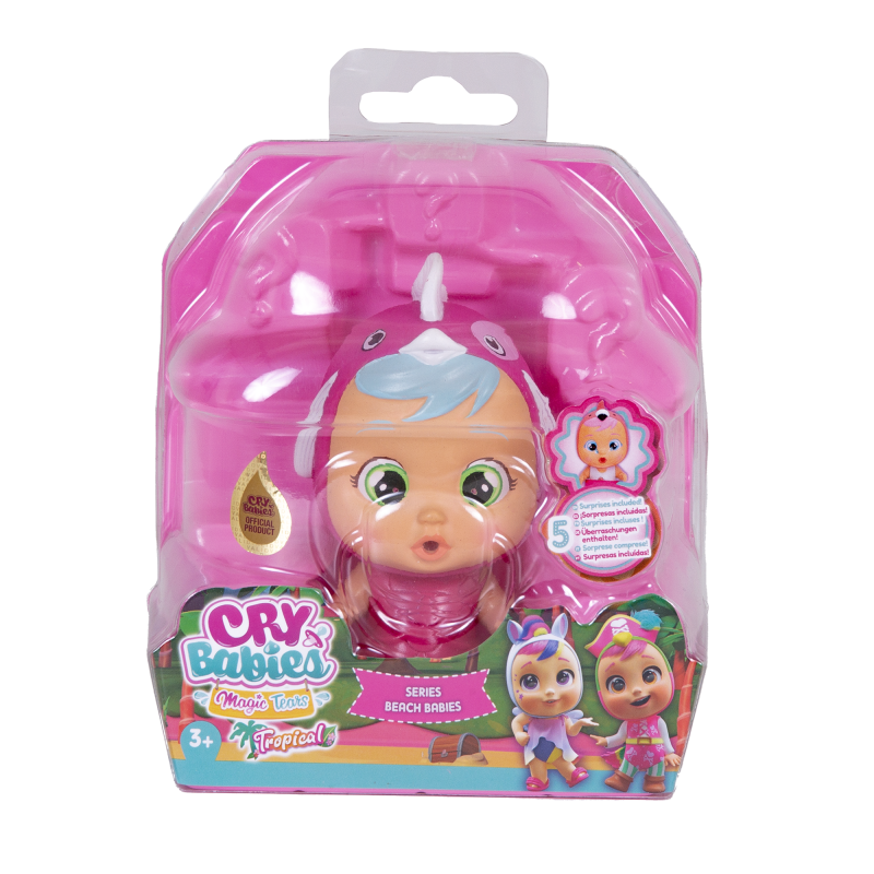 Cry Babies Magic Tears Beach Babies odhalené CDU 12ks Lora