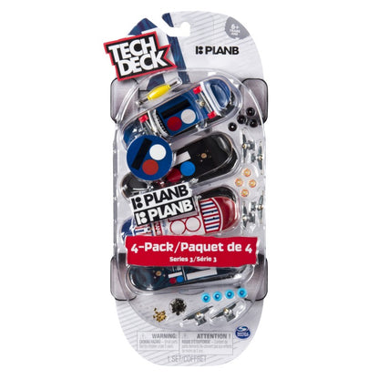 Tech Deck fingerboard čtyřbalení Toy Machine Deluxe