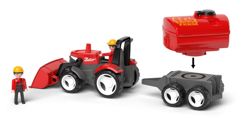 MultiGO ECO Farm set - figurky Igráčků farmářů s traktorem