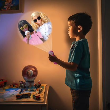 Lexibook baterka s projektorem příběhů Barbie