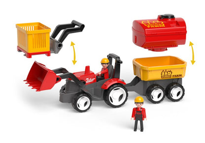 MultiGO ECO Farm set - figurky Igráčků farmářů s traktorem