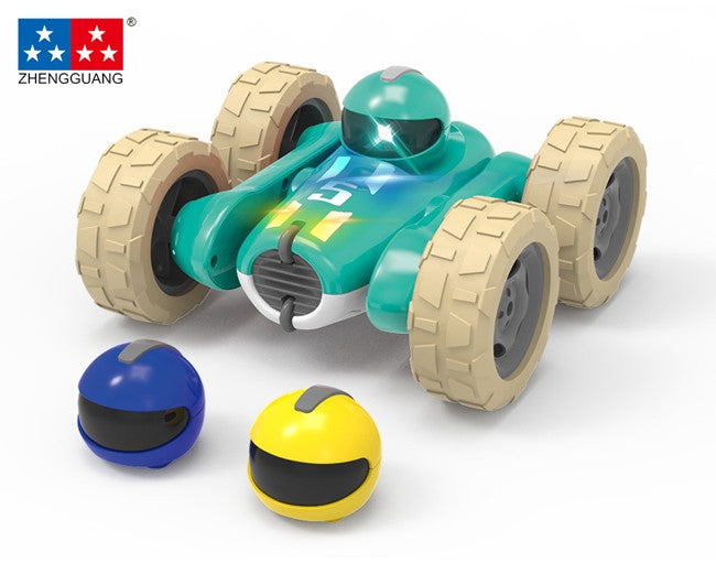 RC obustranné auto 1:24 šedý
