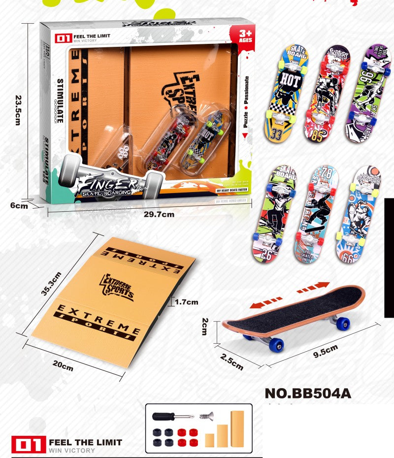 Fingerboard hrací sada