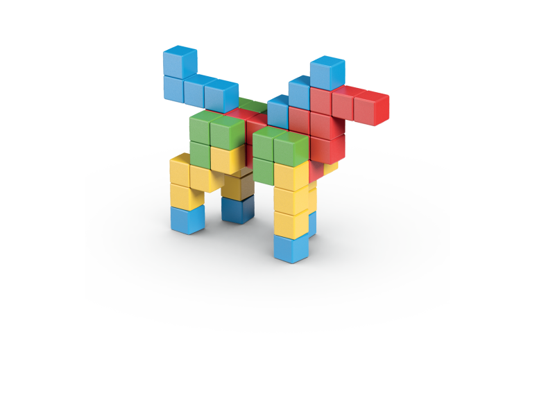 Geomag Magicube Creative 64 dílků