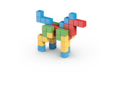 Geomag Magicube Creative 64 dílků