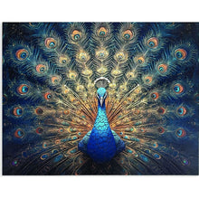 Wooden puzzle Charming peacock A2