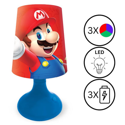 Lexibook bezdrátová stolní lampička Super Mario