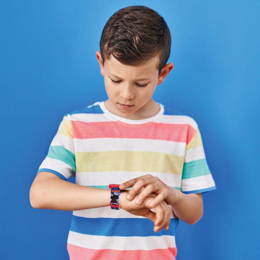 Lexibook bluetooth hodinky Spiderman s kamerou a 8GB SD kartou