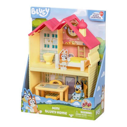 Mini domeček Bluey s příslušenstvím + figurka