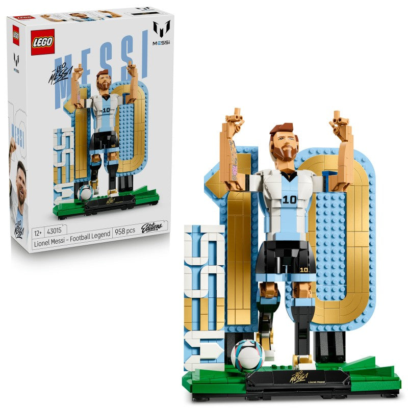 LEGO® Editions 43015 Lionel Messi - Fotbalová legenda