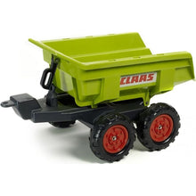Přívěs Maxi Claas zelený čtyřkolový